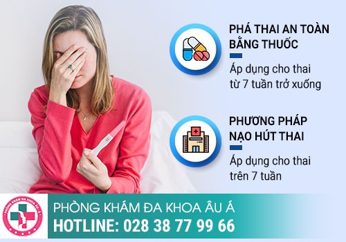 Đình chỉ thai 1 tuần – 6 tháng bằng cách nào?