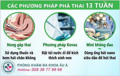 Phá thai 13 tuần bằng phương pháp nào? Có nguy hiểm không? Phá thai 13 tuần bằng phương pháp nào? Có nguy hiểm không?